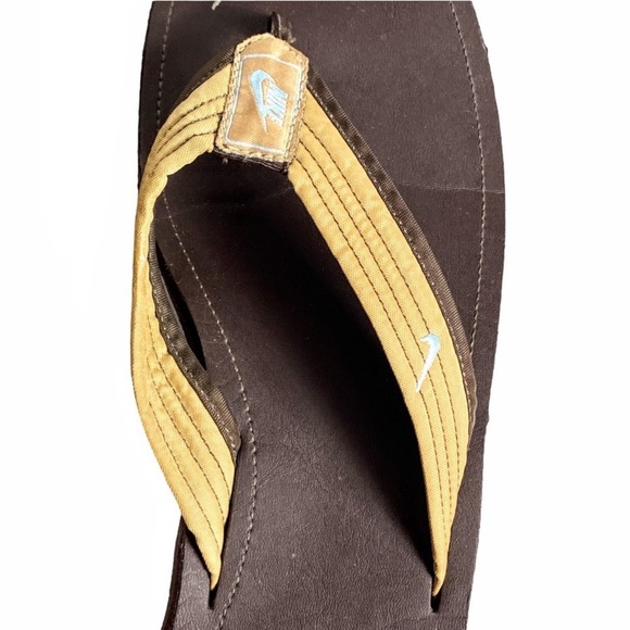 Nike Cortez '72 (314934-241) Brown/Tan Thong Flip Flops - Picture 13 of 13